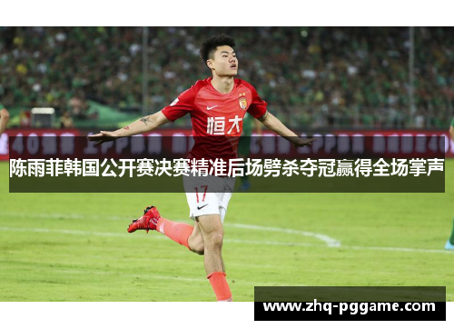 陈雨菲韩国公开赛决赛精准后场劈杀夺冠赢得全场掌声 陈雨菲韩国公开赛决赛精准后场劈杀夺冠赢得全场掌声